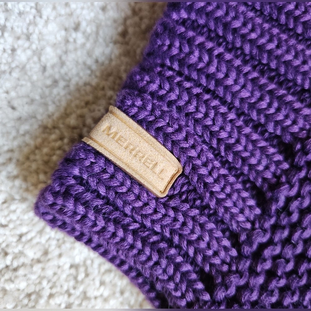 Merrell Purple Knit Hat - Picture 2 of 3
